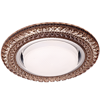 Italmac Emilia LED 53 3 76 Светильник потолочный из полимера, чайный GX53+LED