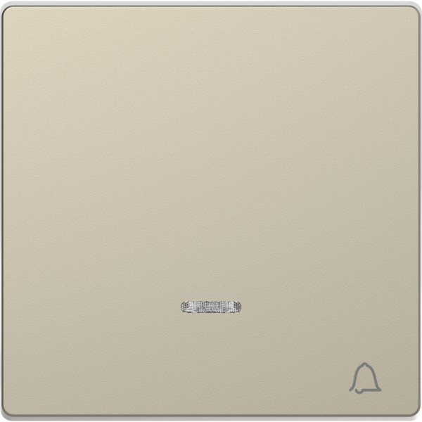 SE Merten D-Life Сахара Клавиша с линзой для LED модуля, символ «звонок» MTN3325-6033