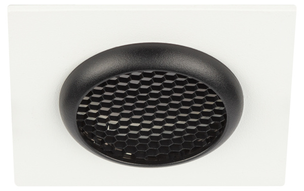 Встраиваемый светильник алюминиевый ЭРА KL110 WH/BK MR16 GU5.3 белый/черный матовый