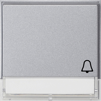 Gira Клавиша с полем для надписи и символом "звонок" 067365