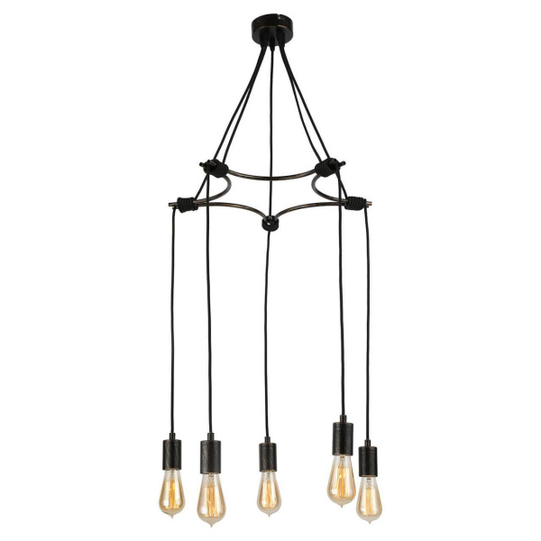 Lussole Комплект GRLSP-8256 (Светильник LSP-8256, Лампа светодиодная E27 5 шт.)