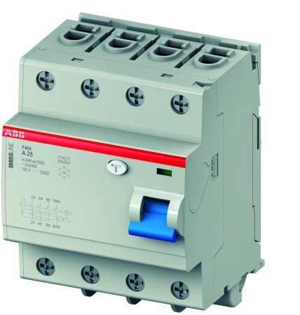 ABB F4 Выкл.диф.тока F404A63/0.1 2CCF544120E0630