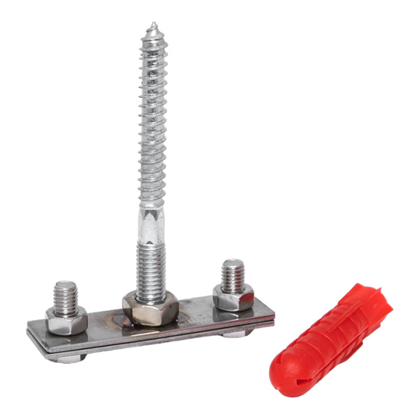 Купить EKF PROxima Держатель фасадный для полосы 50 мм, L=100mm Ni