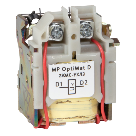 КЭАЗ Расцепитель минимального напряжения OptiMat D100, D160, D250, D400, D630-230AC-ОМ4-РЕГ 255807