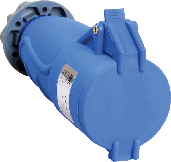 Купить IEK Розетка переносная ССИ-223 32А-6ч/200-250В 2Р+РЕ IP44 MAGNUM