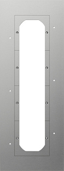 Gira Монтажная плата для плоских домофонов 4-местная 129900