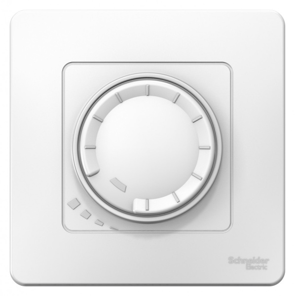 Systeme Electric Blanca внутр Бел Светорегулятор (диммер) поворотно-нажимной 400Вт