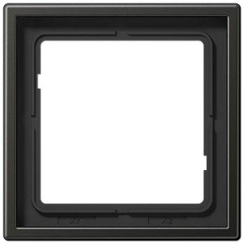 JUNG LS 990 Антрацит (лакир. алюминий) Рамка 1-ая AL2981AN