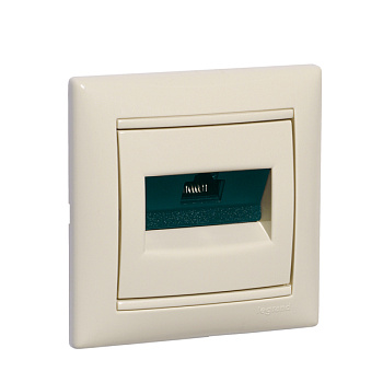 Legrand Valena Крем Розетка комп(RJ45) 1-ая 5 кат.крепление винт.(без лапок) 774138