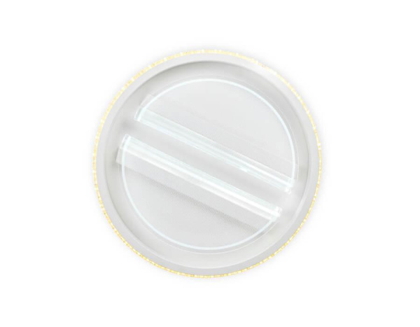 Купить Ambrella Потолочный светодиодный светильник с пультом FA602 WH белый 88W D470*90 (ПДУ РАДИО 2.4)