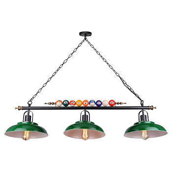 Lussole LOFT Металл Черный / бронзовый Металл Подвес E27 60W LSP-9542