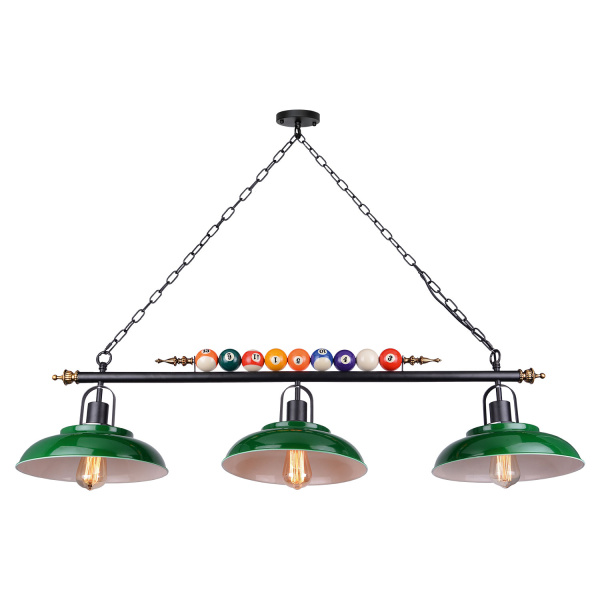 Lussole LOFT Металл Черный / бронзовый Металл Подвес E27 60W LSP-9542