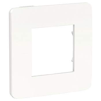 SE Unica Studio Белая/Белая Рамка 1-ная NU280218