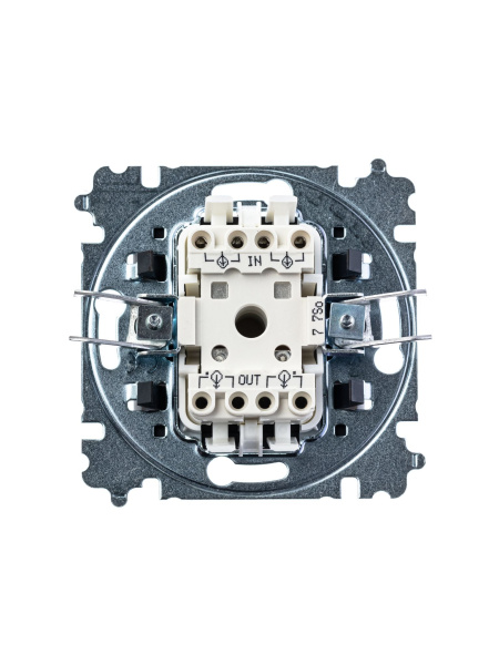 Купить ABB EPJ Levit слоновая кость / белый Переключатель перекрёстный 1-клавишный 2CHH590745A6017