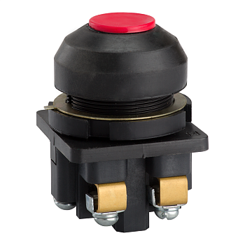 КЭАЗ Выключатель кнопочный КЕ 081-У2-исп.5 (красный)