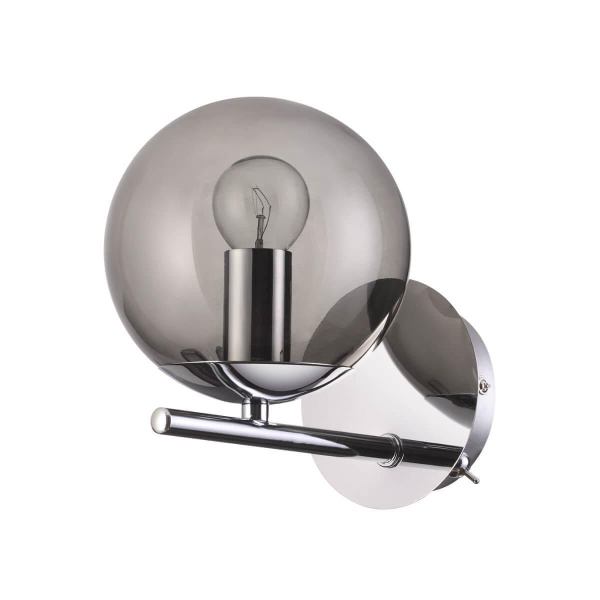 Купить Lumion 4454/1WS LN20 058 хром, дымчатый Бра E14 1*60W 220V SIERRA