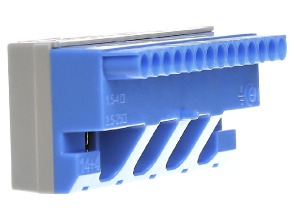 Купить ABB Клеммник самозажимной N14x4+4x25мм ZK144B (5 ед.шир) 1SPE007715F9705