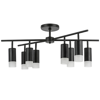 Lightstar LR7283781 Люстра RULLO 8х50W GU10 ЧЕРНЫЙ (571728+214437-8+202431-8), шт