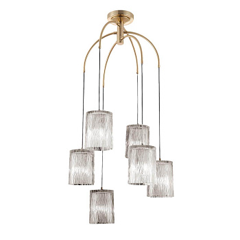 Maytoni Modern Starfall Латунь Подвесной светильник MOD042PL-06BS