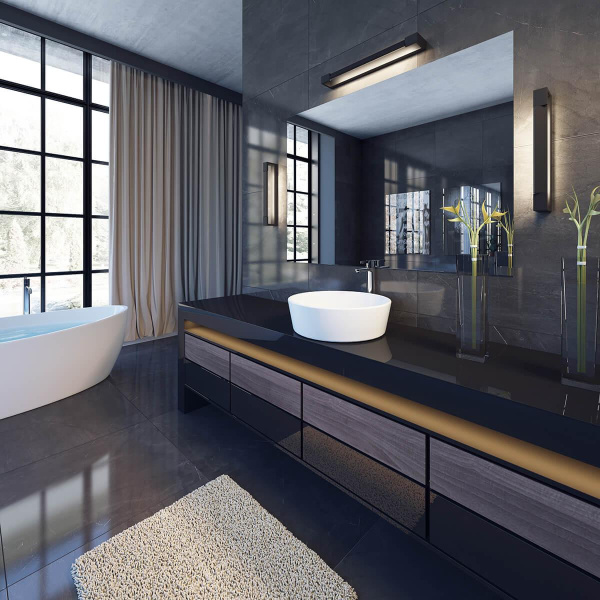 Купить Odeon Light 3888/18WB ODL20 121  черный/металл Настенный поворотный светильник LED 4000K 18W 220V IP44 ARNO