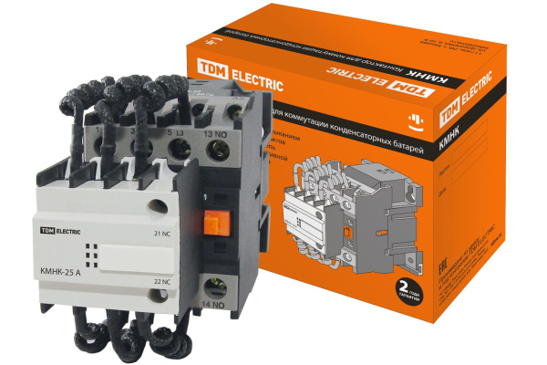 TDM Контактор КМНК-50-230.Б 50кВАр 2НО;1НЗ SQ2103-0007