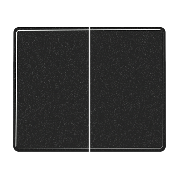 JUNG SL 500 Черная Клавиша 2-ая SL595SW