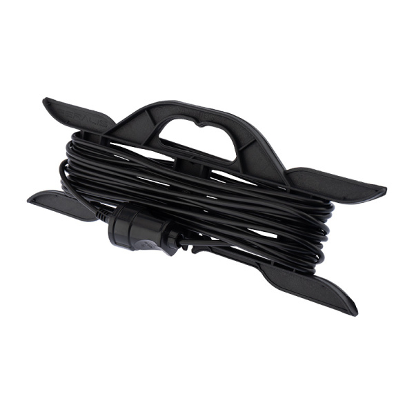 PROconnect Удлинитель-шнур на рамке ПВС 2х0.75, 10 м, б/з, 6 А, 1300 Вт, IP20, черный (Сделано в России) 11-7101