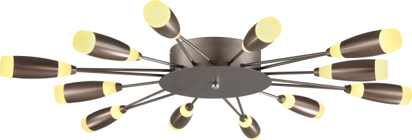 Horoz Electric 019-008-0062 Светодиодная люстра 62W 4000К Коричневый HRZ00002180