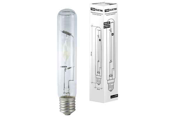 TDM Лампа металлогалогенная ДРИ 400 2700 К Е40 SQ0325-0017