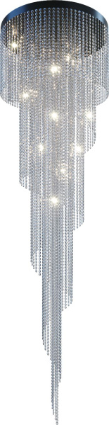 Svetholl Классические люстры (Классика 3 На бусинах) D1000 H4000 Лампы: 15 х Е27 ISCLX1-400000-100040E1415