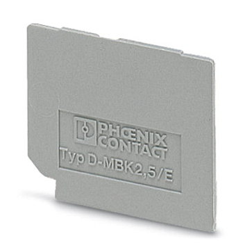 Phoenix Contact Концевая крышка D-MBK 2,5/E 1414035