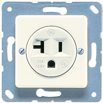 JUNG Штепсельная розетка американской системы (NEMA) 20А, слоновая кость 121-20