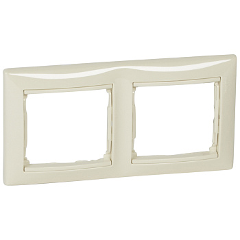 Legrand DIY Valena Крем Рамка 2-ая гориз 695632