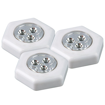 ФАZА Светильник с ручным вкл., пушлайты Светильник TF3-3хL3-H-wh (3 х бел.) .5041714