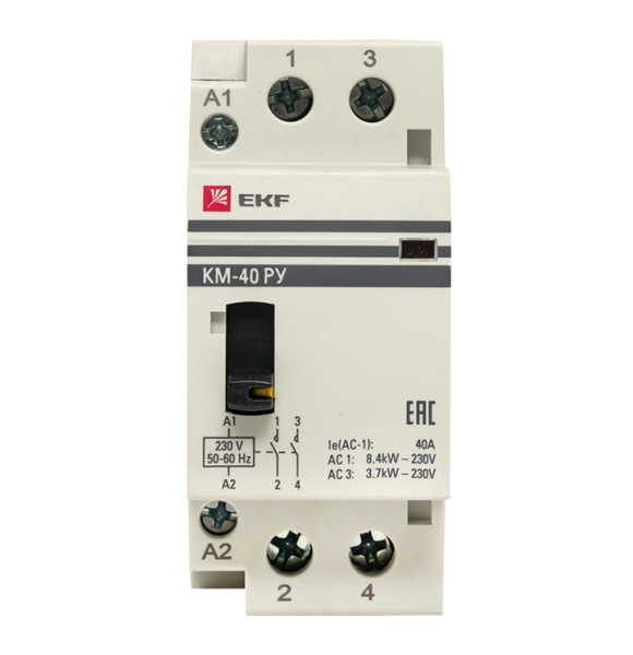 Купить EKF PROxima Контактор модульный КМ РУ 63А 2NO (2 мод.)