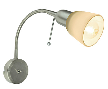 Arte Lamp Lettura Серебро/Белый Спот 1x40W 1xE14 A7009AP-1SS Arte Lamp Lettura Серебро/Белый Спот 1x40W 1xE14 A7009AP-1SS