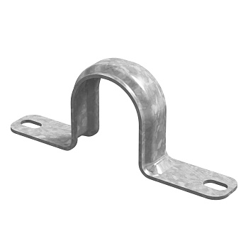 OSTEC Скоба кабельная двухлапковая 48-50, толщ. 1,2 мм, гальван. цинк