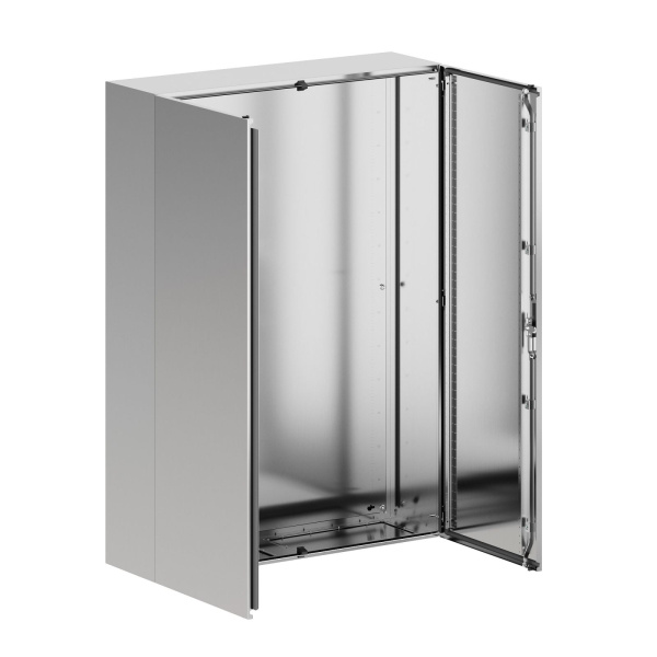 Купить DKC Корпус навесной STH с М/П двухдверный из нержавеющей cтали AISI316 ВхШхГ 1400x1000x300 мм, с фланцем