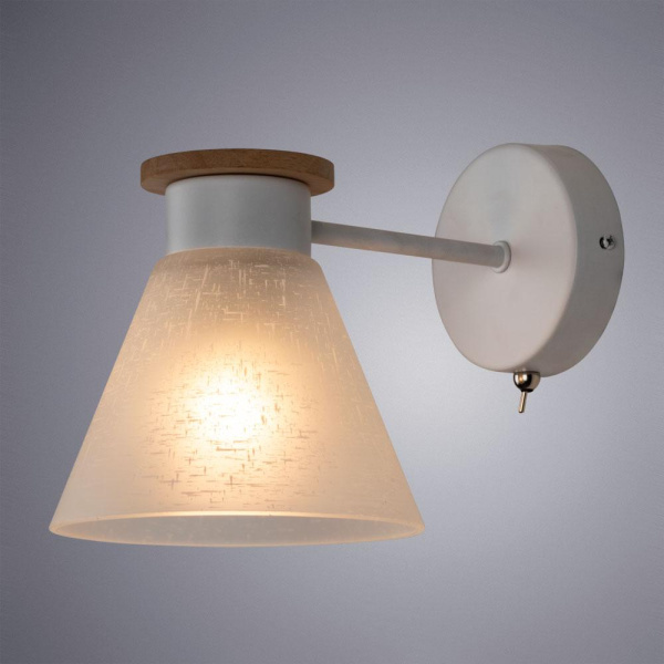 Arte Lamp A1031AP-1WH Бра с одним плафоном Купить Arte Lamp A1031AP-1WH Бра с одним плафоном