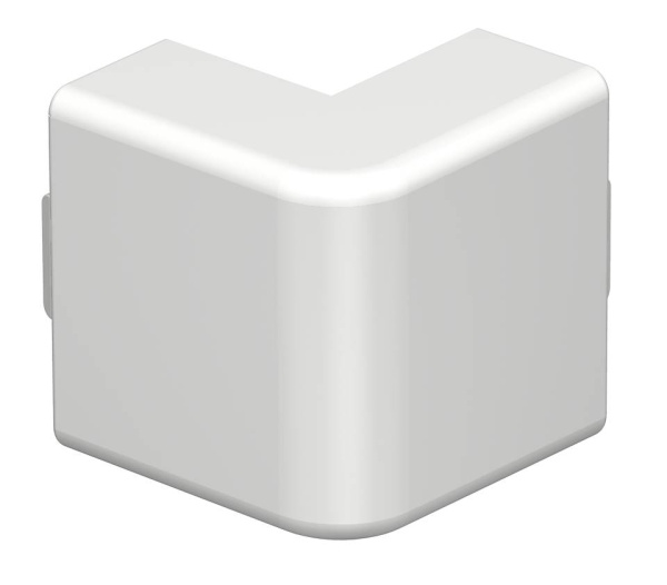 OBO Bettermann Угол внешний кабель-канала WDK 15x40 мм, ПВХ, белый 6192157