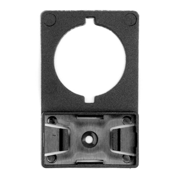 DKC Держатель с клейким основание с креплением на отверстие д.22 мм для маркировки размером 27х15 мм