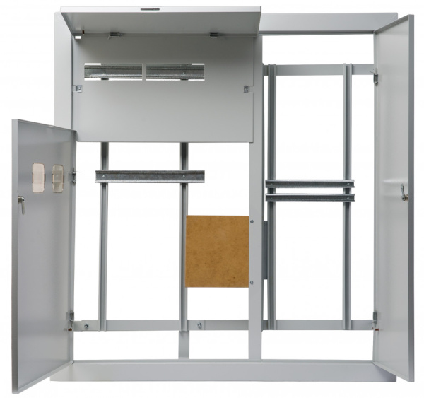 Dekraft Корпус металлический 1010х950х100 для эл. счетчиков без клем. группы IP31 ЩЭ-2-Э