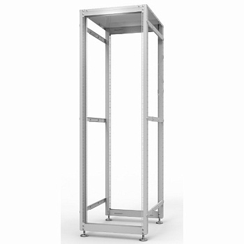 Открытая двухрамная стойка 19" 42U с регулируемой глубиной 600-1000мм (состоит из 2 коробок) Rexant 04-2713