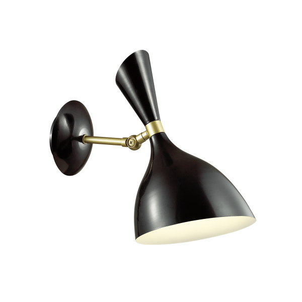 Купить Odeon Light 4665/1W ODL20 431 золотой/черный Бра E14 1*40W 220V RASTO