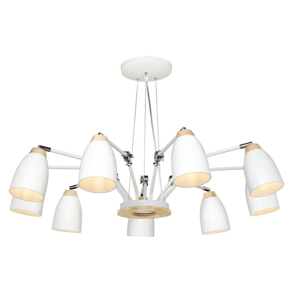 Купить LOFT IT LOFT4402/9WH Люстра подвесная 9xE27 max 40W LOFT4402/9WH, шт