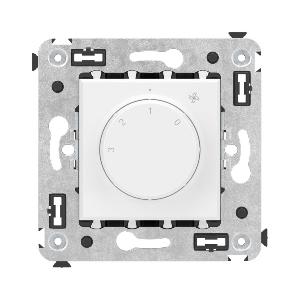 Купить DKC Механизм управления вентиляторами в стену, "Avanti", "Белое облако"