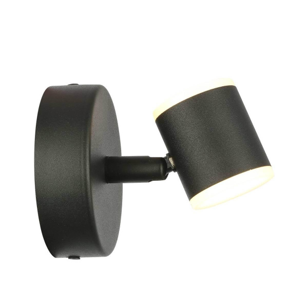 Купить ST Luce SL1597.401.01 Светильник настенный Черный/Белый LED 1*6W