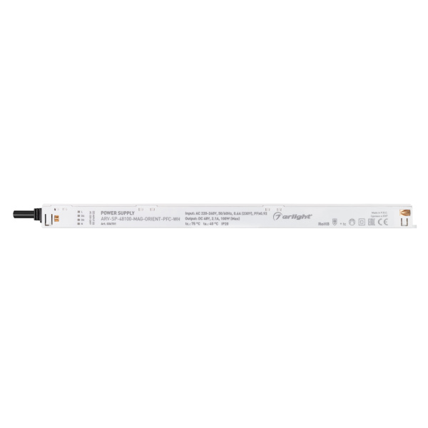 Купить Arlight Блок питания ARV-SP-48100-MAG-ORIENT-PFC-WH (48V, 2.1A, 100W) ( IP20 Пластик, 5 лет) 036701