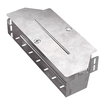 Промрукав Переходник симметричный с крышкой Стандарт 400х300х80 PR16.0656