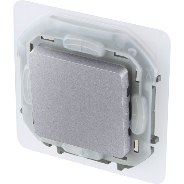 Купить Legrand INSPIRIA Алюминий Переключатель IP44 - 10 AX - 250 В 673672